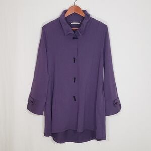 Soft Surroundings La Praisienne Jacket Size M in Purple / Lavender